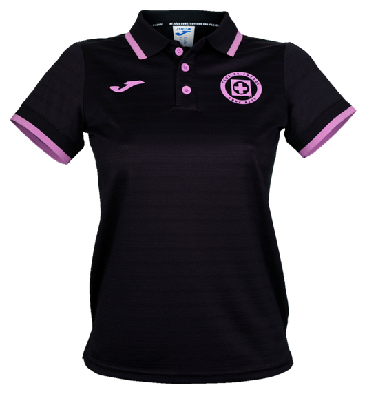 "POLO M/C 22-23 ""MUJER"" ""NEGRO"" " JOMA