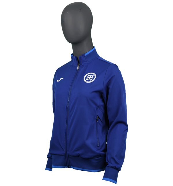 CHAQUETA CHANDAL MUJER 22-23 AZUL JOMA